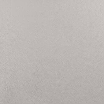 Tosca leather sample, light grey, consistent grain texture with circular metal stud, from erba leather collection code 601.