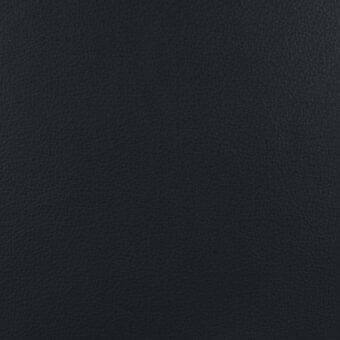 Black leather texture with a fine, pebbled grain and matte finish, identified as erba tosca 644, displaying consistent quality.