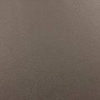 Leather texture sample in taupe with a fine grain, matte finish, and visible “erba > leathers > tosca > 648” label.