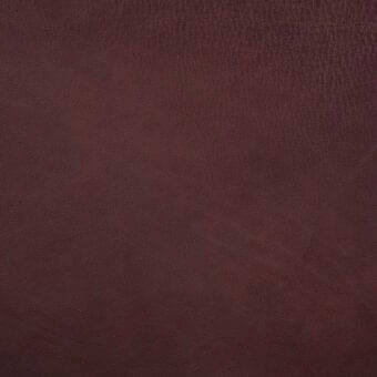 Daino Castoro leather texture, reddish-brown, granular matte finish, subtle grain pattern, natural variations, Erba collection sample.