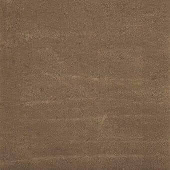 Brown nubuck leather texture sample, “nabuk mou” collection, featuring horizontal grain and matte finish.