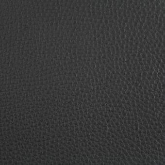 Dark gray Piumone Elephant leather texture with a consistent, pebbled grain pattern and matte finish from the Erba collection.