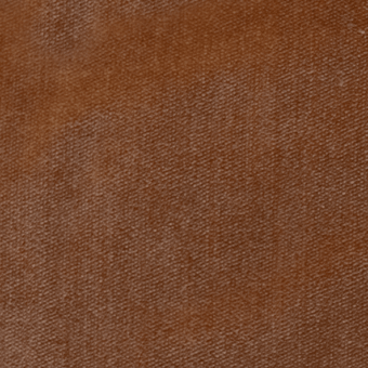 Brown fabric swatch with a tight diagonal weave and matte finish, displaying a consistent umber tone and granular texture suitable for textiles.