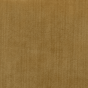 Formitalia fabric swatch, mustard yellow woven textile, tight granular texture with subtle vertical striations, matte finish.