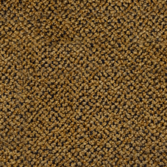 Granular texture composed of ochre and black particles, displaying a speckled pattern with tonal variations and an even, matte finish.