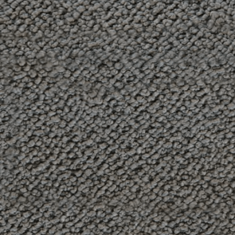 Dense gray granular texture composed of tightly packed rounded elements, exhibiting subtle shadowing and a slightly uneven, rough surface.