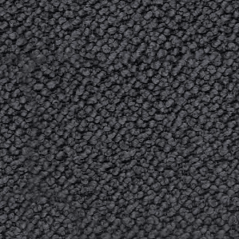 Dark charcoal gray granular texture, seamless repeating pattern of tightly packed, slightly irregular rounded elements, close-up material sample.