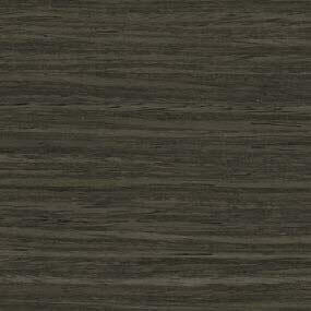 Oak antracite glossy veneer texture with linear grain, deep charcoal gray tone, and polished reflective surface.
