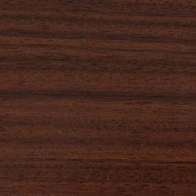 Palissandro veneer, glossy dark brown with horizontal grain, displaying layered wood texture and reflective surface.
