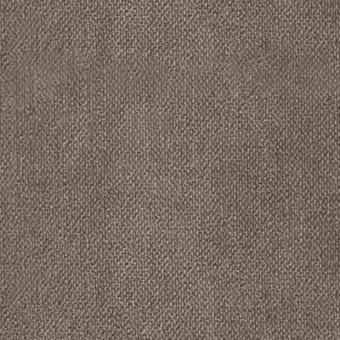 Woven fabric texture, taupe gray-brown color, dense compact weave with embedded “formitalia > vigila > ecrч” pattern, matte finish.