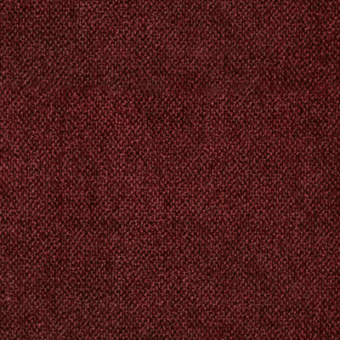 Formitalia Vigila fabric sample, bordeaux colored, dense looped weave texture with a matte finish and uniform granular surface.