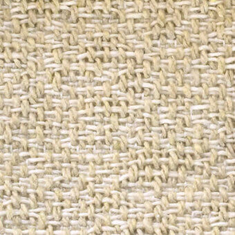 Woven fabric texture, off-white and beige, dense grid pattern with raised nubby surface; text reads “frag > fabric > cat. a > 41 teti > teti 41 400”.