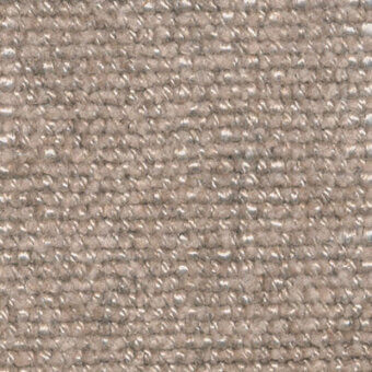 Woven fabric texture, warm gray with silver sheen, displays horizontal ribs and embossed text reading “frag > fabric > cat. b > 44 ariel > ariel 44 400.”
