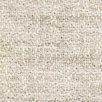 Pearl gray woven fabric texture, dense irregular weave with thick threads, matte finish, categorized as Andromeda 63 003.