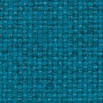 Teal woven fabric texture features a raised grid pattern with thicker yarns and subtle off-white threads, displaying durability and depth.