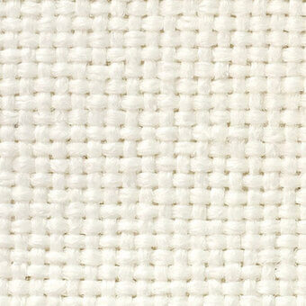 Cream woven fabric texture displaying a grid pattern, matte finish, and thick threads; label reads "frag > fabric > cat. c > 24 sole > sole 24 s420".