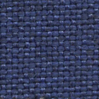 Blue woven fabric texture with integrated text reading “frag > fabric > cat. c > 24 sole > sole 24 s434”, displaying a dense, nubby matte finish.