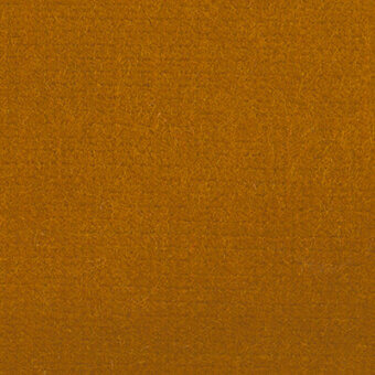 Golden-yellow fabric swatch with dense, granular texture and visible product code label: “frag > fabric > cat. c > 38 venere > venere 38 1688”.