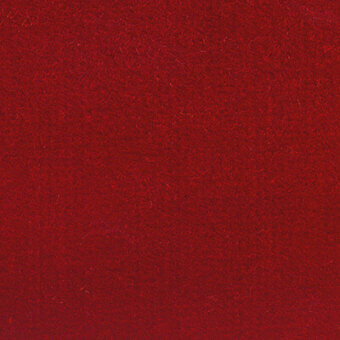Red fabric texture displaying a dense, woven surface with granular fibers and subtle tonal variations; product code “venere 38 3247” visible.