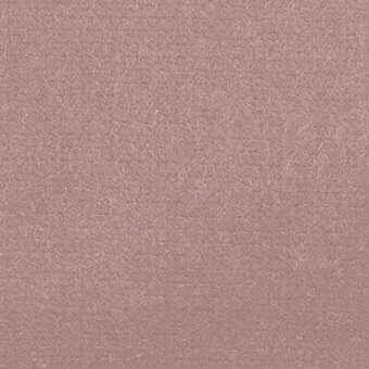 Dusty rose fabric swatch with a dense, woven texture and matte finish; text reads “frag > fabric > cat. c > 38 venere > venere 38 4512”.