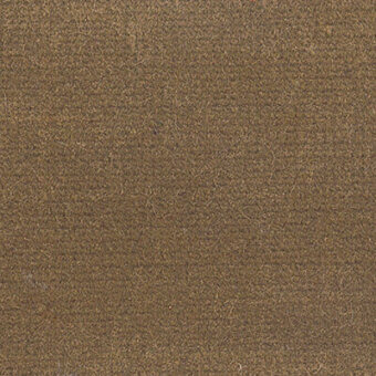 Fabric texture sample, muted brown, fibrous surface with visible weave and subtle text reading “frag > fabric > cat. c > 38 venere > venere 38 4744”.