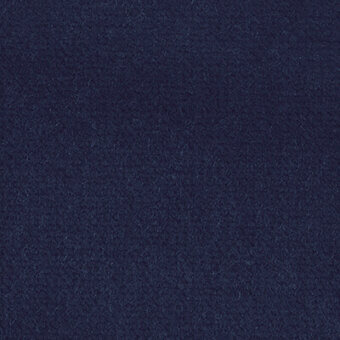 Navy blue fabric texture sample with granular weave, displaying text “frag > fabric > cat. c > 38 venere > venere 38 5632” for identification.