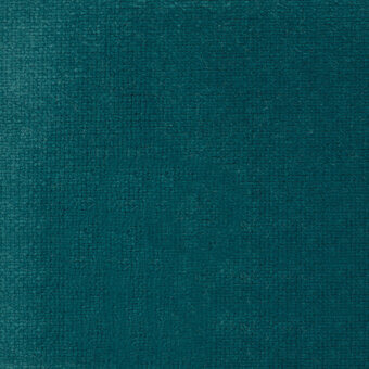Teal woven fabric texture with a short pile and mottled appearance, displaying sample text “venere 38 5726” in the lower right corner.