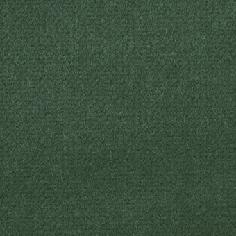 Green fabric texture sample with imprinted text “frag > fabric > cat. c > 38 venere > venere 38 6381”, displaying a woven grain and matte finish.