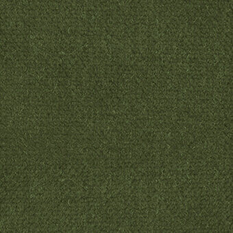 Olive-green fibrous fabric texture with a felt-like, uneven surface; text reads “frag > fabric > cat. c > 38 venere > venere 38 7307”.