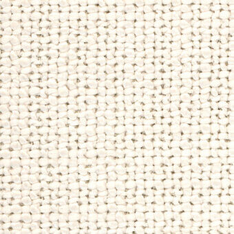 Creamy white woven fabric texture with a grid pattern, dense threads, and a slightly raised surface; labeled “frag > fabric > cat. c > 60 sirio > white 60”.