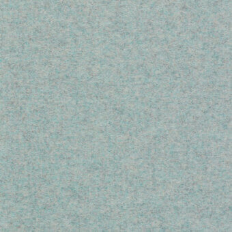 Divina 52 fabric sample, pale blue-gray speckled texture, granular matte finish, uniform distribution, no directional grain, diffuse lighting.