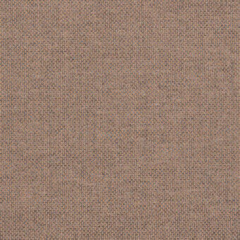 Rewool 55 fabric sample, muted taupe heathered weave, dense texture with visible fiber blend and product code text.