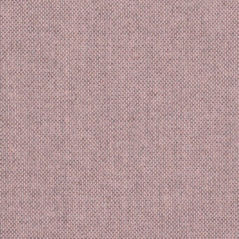 Woven fabric texture, dusty rose and gray, dense nubby surface; sample labeled “rewool 55 648” with product categorization text.