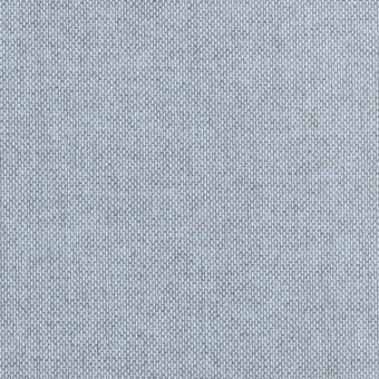 Heathered light gray woven fabric texture with visible product code “frag > fabric > cat. plus > 55 rewool > rewool 55 718” and consistent looped surface.