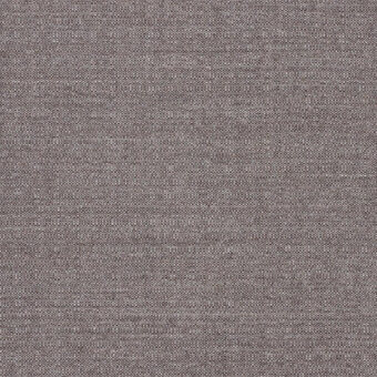 Heathered gray woven fabric texture displays a dense, irregular pattern with a matte finish and subtle tonal variations; textile sample labeled "foss 57 372".