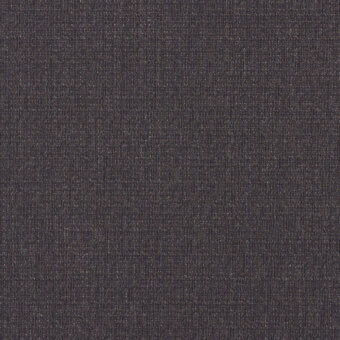 Charcoal gray fabric sample displaying a vertical ribbed texture, with heathered tonal variations and a finely woven, dense structure; fabric code visible.