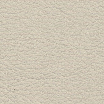 Flax leather texture sample with a dense pebbled grain, matte finish, and warm off-white color; labeled “frag > leather > tiepolo > flax 320”.
