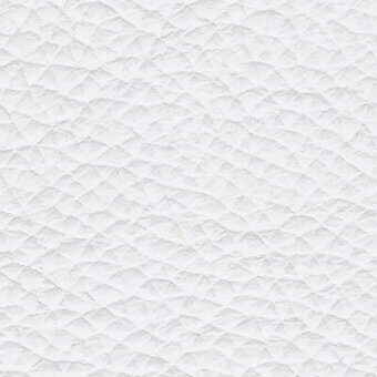 White quilted leather texture with a repeating rounded peak and valley pattern, creating a soft, uniform, plush surface topography.
