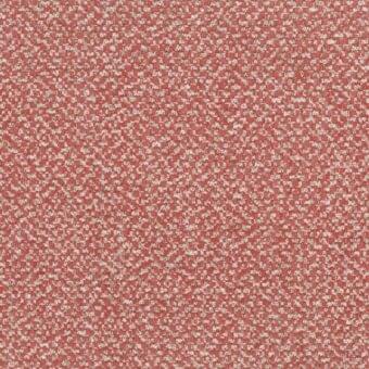 Giorgetti fabric sample, cherry red textile with woven texture, irregular pattern, durable weave, labeled “cruise” collection.