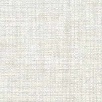 Giorgetti Damaris fabric texture, off-white and beige woven material, dense granular weave with printed label details.