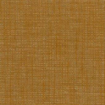 Saffron yellow fabric swatch with dense woven texture, irregular grid pattern, and visible “giorgetti tx damaris 5330 safran wr” label.