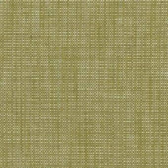 Giorgetti Damaris fabric sample, olive green woven textile, dense grid texture with subtle heathering and matte finish, labeled 5332 Prato.