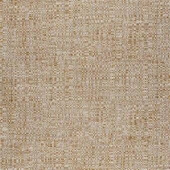 Giorgetti San Diego fabric sample, beige and brown textured weave, dense irregular pattern with 12728 TX Sandiego 5048 Tabacco model details.