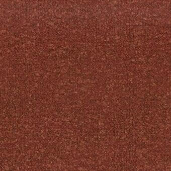 Giorgetti split fabric swatch in ginger, displaying a dense, granular texture with a mottled woven construction and consistent coloration.