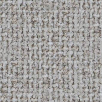 Giorgetti Daydreamer fabric texture, light beige and taupe woven with a nubby, rectilinear pattern; label reads “5214 sahara wr”.