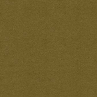 Giorgetti fabric swatch, olive-green woven textile, matte finish with granular texture and subtle imprinted brand designation.