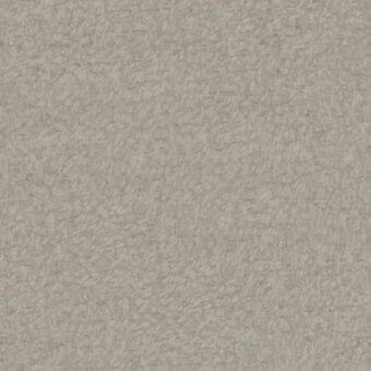 Giorgetti Alcide fabric swatch, muted gray, heathered texture; dense, short-pile textile with subtle tonal variations, caracal colorway.