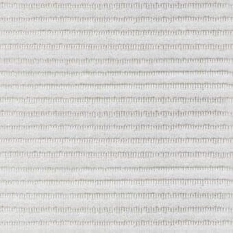 Ivory corduroy texture with horizontal linear ridges and recessed channels, displaying a matte finish and uniform woven pattern, Giorgetti Infinity Cord 5174.
