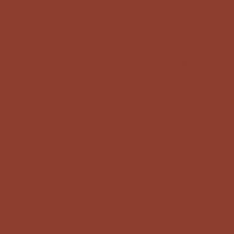 Giorgetti saddle leather sample in russianred, exhibiting a matte, rectangular swatch with warm, earthy reddish-brown tones and subtle saturation variations.