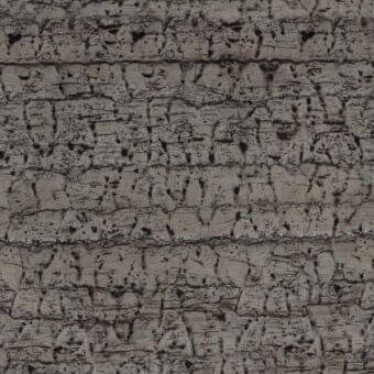 Distressed stone texture displaying gray and beige mottled tones, irregular layering, and a rough, porous surface with horizontal striations.